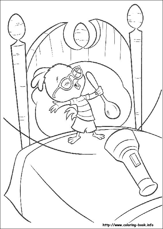 Chicken Little coloring picture